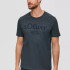 Футболка T-shirt à logo imprimé 2139909.95D2 s.Oliver L Темно-сірий 2139909.95D2