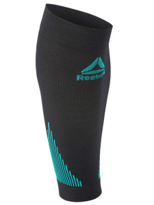 Рукав компресійні Reebok Knitted Compression Calf Sleeve чорний Уні S RRSL-15333