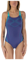 Купальник закритий для жінок Arena GRAPHIC SWIM PRO BACK фіолетовий Жін 36 009024-880