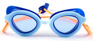 Окуляри для плавання Speedo KIDS SUNNY G S SHLLS 451 блакитний, синій помаранчевий Діт OSFM 8-775050515064