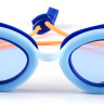 Окуляри для плавання Speedo KIDS SUNNY G S SHLLS 451 блакитний, синій помаранчевий Діт OSFM 8-775050515064