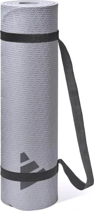 Килимок для йоги Adidas Yoga Mat сірий Уні 183 х 61 х 1 см ADYG-10003SV
