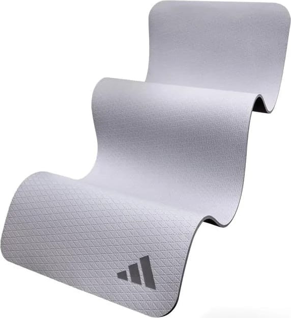 Килимок для йоги Adidas Yoga Mat сірий Уні 183 х 61 х 1 см ADYG-10003SV