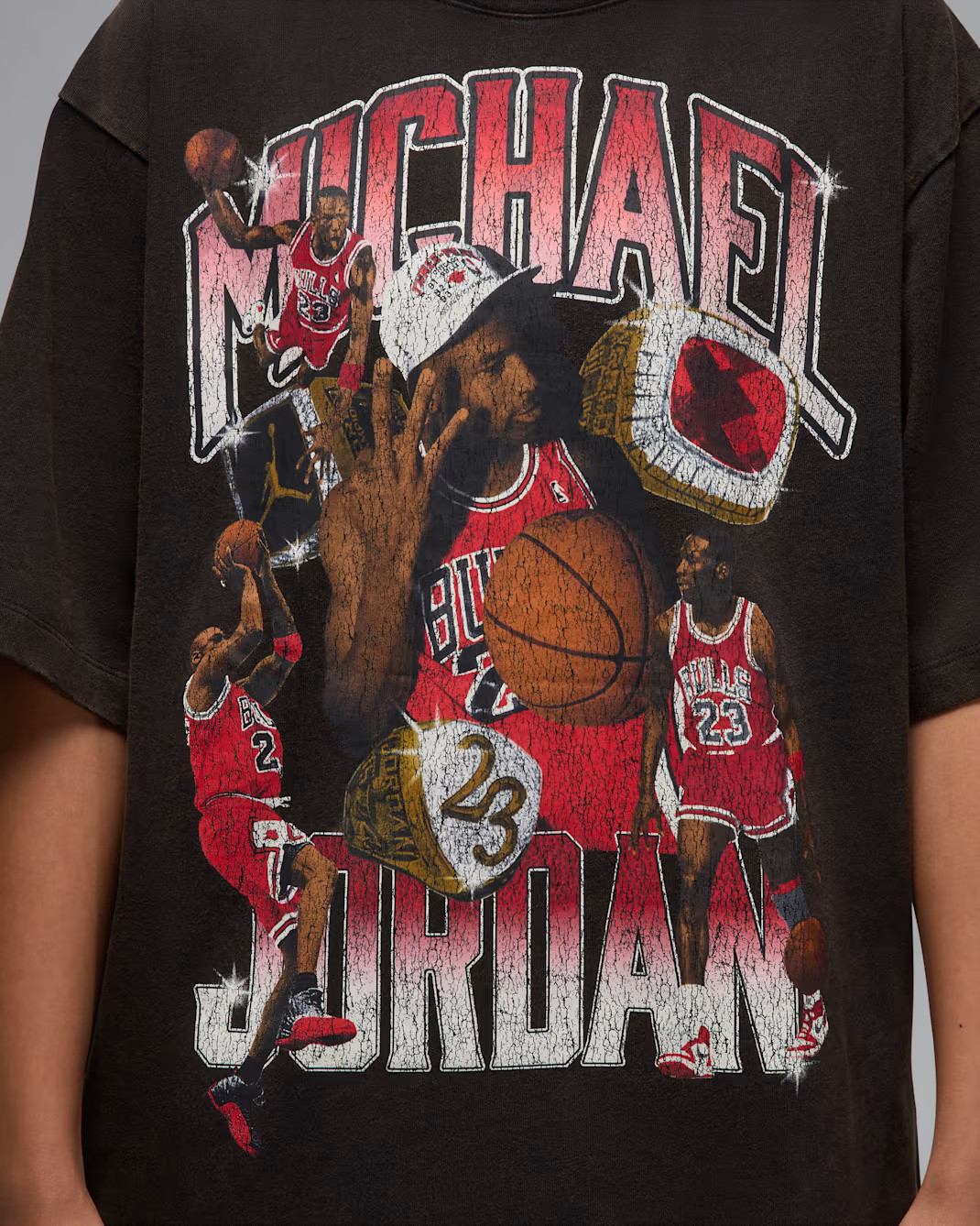 Футболка Jordan Tee Black Big Logo HM7131-010