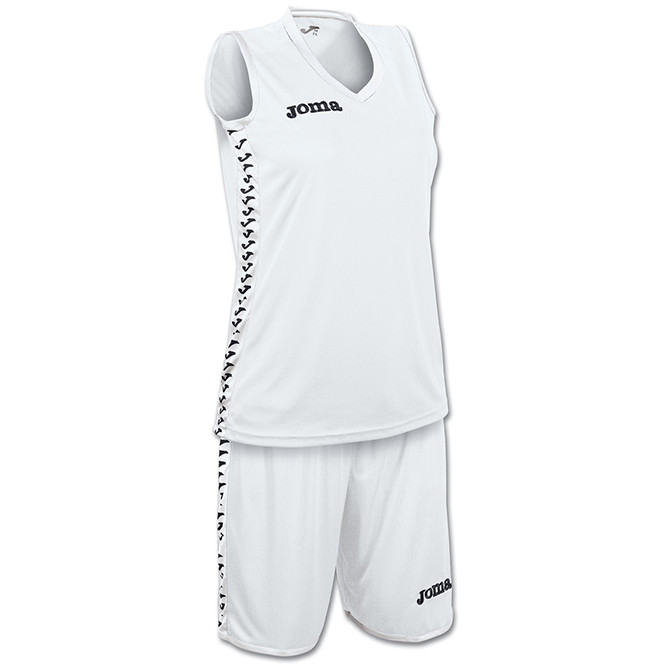 Баскетбольна форма жіноча біла Joma PIVOT 1227W005 1227W005