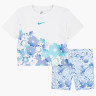 Костюм спортивний дитячий Nike Floral All Over Printed Suit White 36M848-U5M