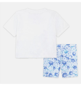 Костюм спортивний дитячий Nike Floral All Over Printed Suit White 36M848-U5M