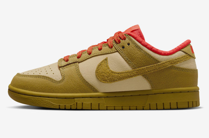 Кросівки Nike Dunk Low Sesame Bronzine-Picante Red FQ8897 252