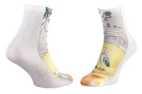 Шкарпетки LOONEY TUNES GROS MOTIF сірий Діт 36-41 17890935-4