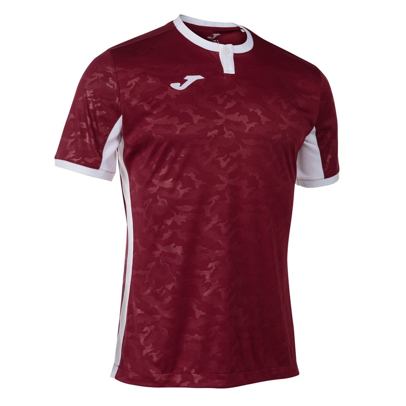Футболка Joma TOLETUM II бордово-біла 101476.672 101476.672
