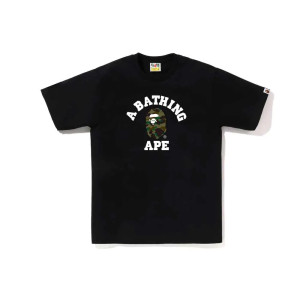 Футболка Bape College Tee 1J30110010