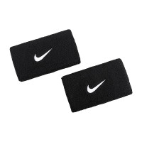 Напульсники Nike Swoosh Double Wide Wristband Black NNN05010OS