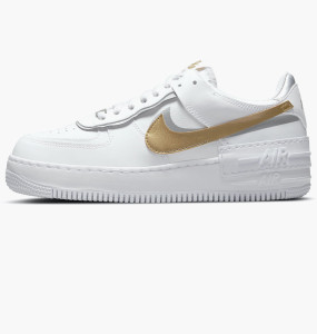 Кросівки Nike Air Force 1 Low Shadow White Gold (W) DM3064-100