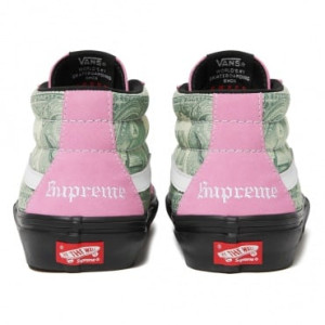 Кросівки Supreme x Skate Grosso Mid 'Dollar Bill - Pink' VN0A5FCGPNK