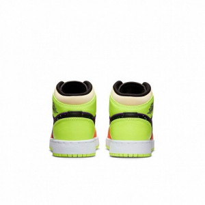 Кросівки Кросівки Nike Air Jordan 1 Mid Volt/Vivid Orange Multicolour FD8795-700