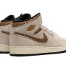Кросівки Jordan 1 Mid SE Brown Elephant (GS) DZ5369-102