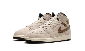 Кросівки Jordan 1 Mid SE Brown Elephant (GS) DZ5369-102