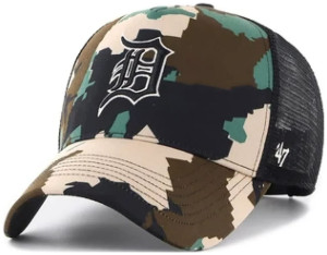 Бейсболка 47 Brand DETROIT TIGERS DIGITAL STAR DGTSO09PTP-BW