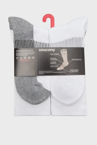 Шкарпетки (комплект) Saucony VENTILATING COMFORT FIT (6pcs) S611002-100