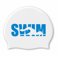Шапочка для плавання Renvo Selva Swim Уні Білий Синій OSFM (2SC500-0304) 2SC500-0304