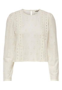 Блуза ONLBAILEY LIFE LS B ANG DNM TOP FF 15226135 Mellow Yellow ONLY L Бежевий 15226135MELLOWYELLOW