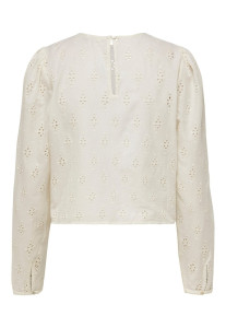 Блуза ONLBAILEY LIFE LS B ANG DNM TOP FF 15226135 Mellow Yellow ONLY L Бежевий 15226135MELLOWYELLOW