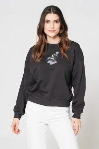 Худі ONLDISNEY LIFE L/S BAMBI BOX SWT 15250089-Phantom-Print:FLOWER ONLY L Чорний 15250089-PHANTOM-PRINT:FL