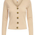 Блуза ONLNELLA L/S BUTTON TOP CS NN 15261547-Toasted Almond ONLY L Бежевий 15261547-Toasted Almond
