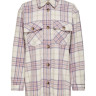 Куртка ONLVALENTINA L/S CHECK SHACKET OTW 15239157 Cloud Dancer-CHECK ONLY L Білий 15239157CLOUDDANCER-CHECK