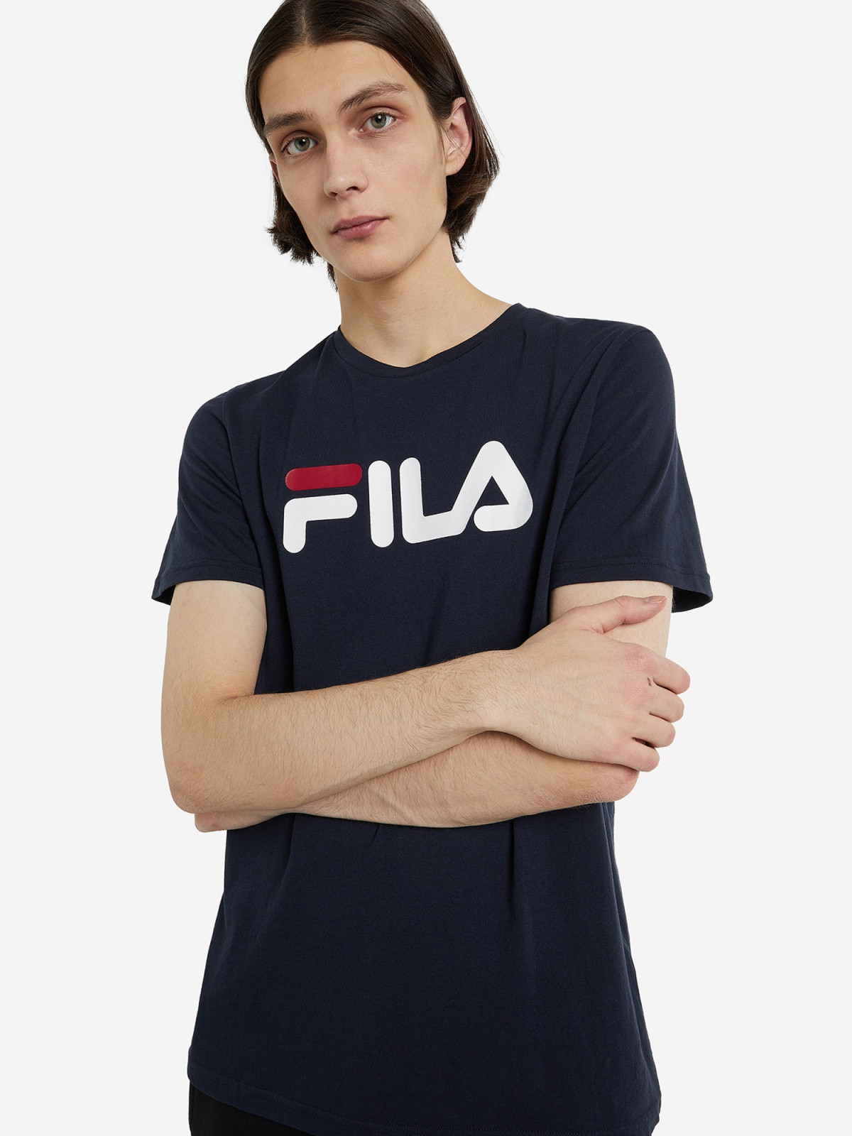 Футболка 120149FLA-Z4 Fila 46 Темно-синій 120149FLA-Z4