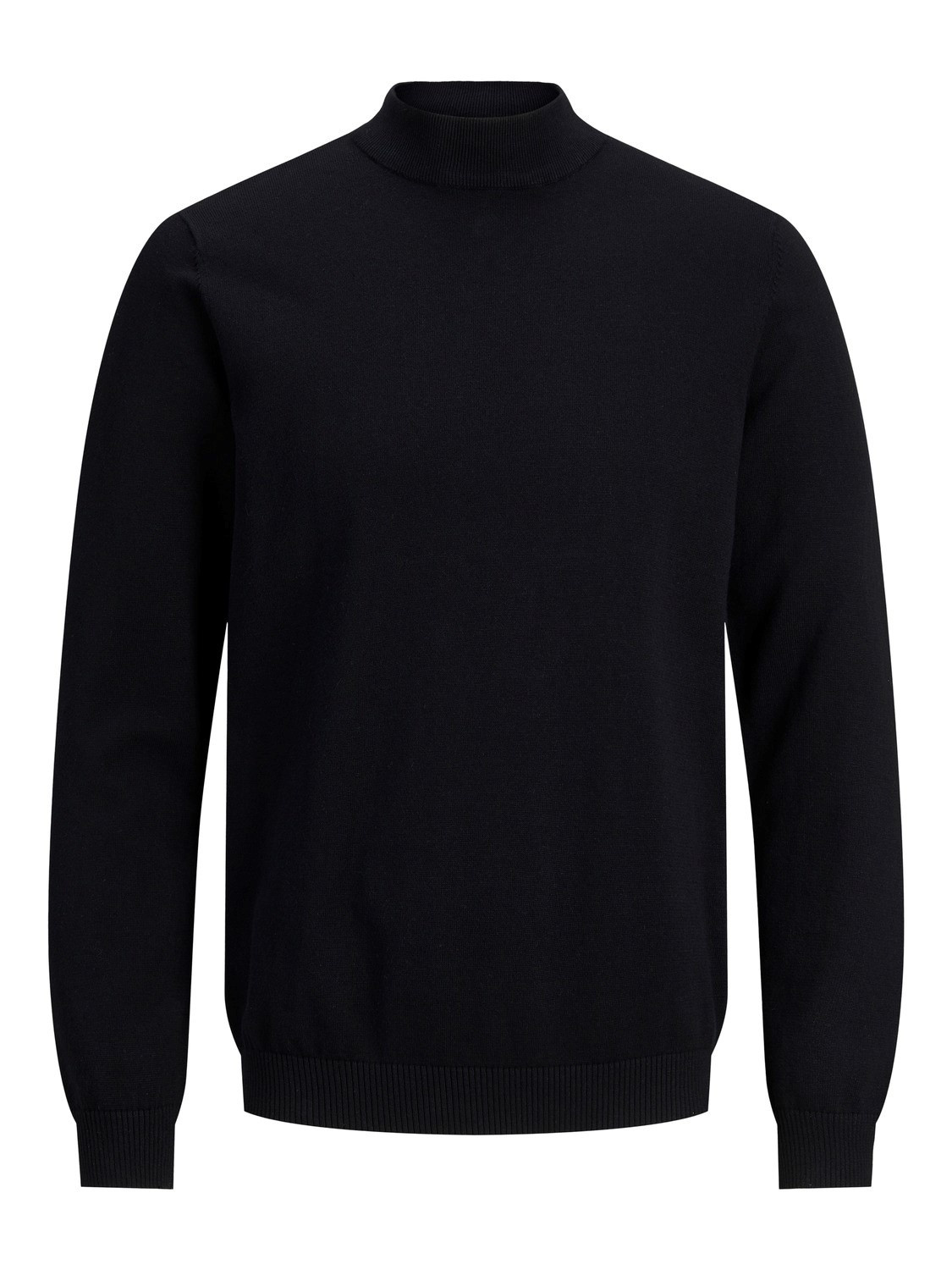 Гольф JJEBASIC KNIT MOCK NECK NOOS 12190170-Black Jack&Jones XXL Чорний 12190170-BLACK