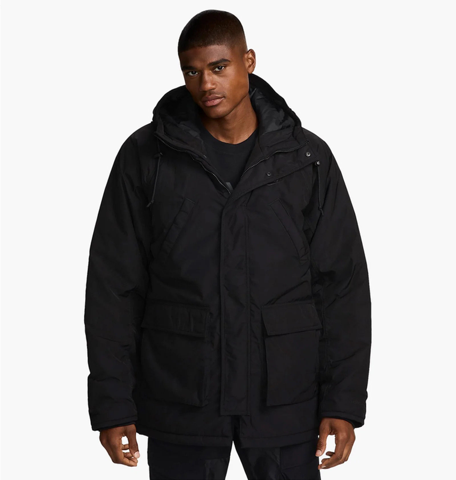 Куртка чоловіча Nike Club Tf Parka Black FZ0869-010