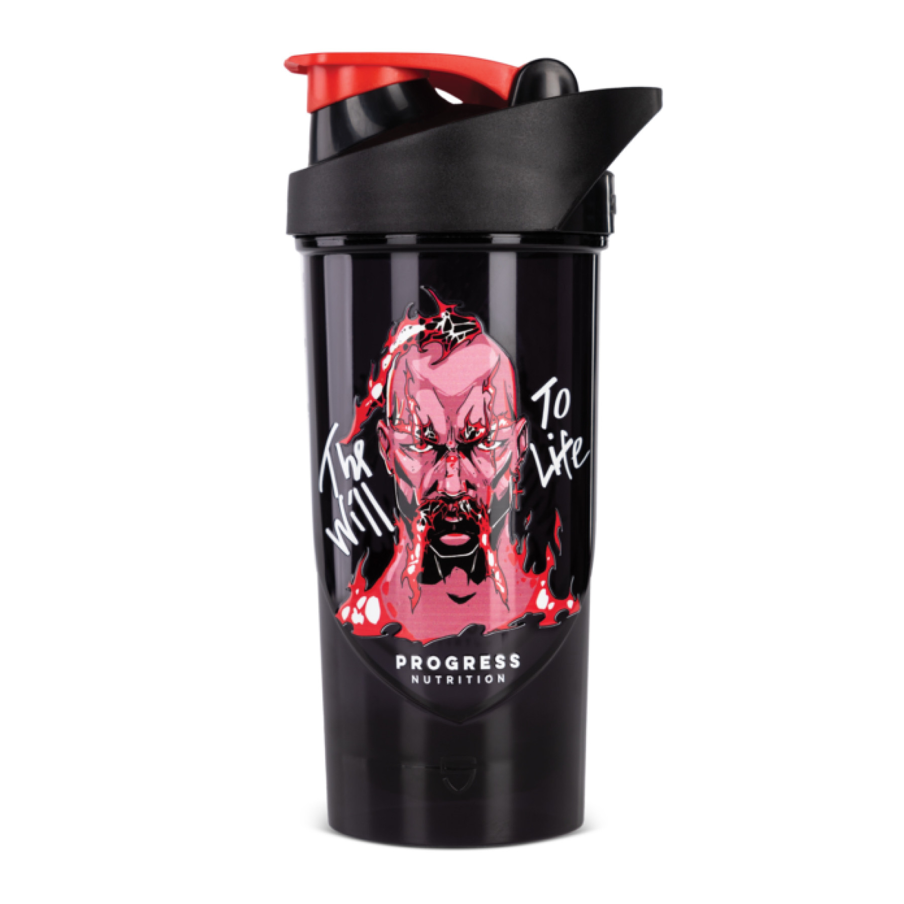 Шейкер Shaker The Will To Life - 700ml Black-Red 2022-10-2933