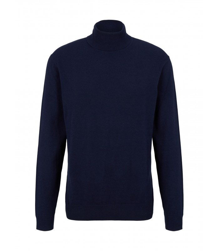 Кофта COSY TURTLE NECK KNITTER 1032279-13160 Tom Tailor L Темно-синій 1032279-13160