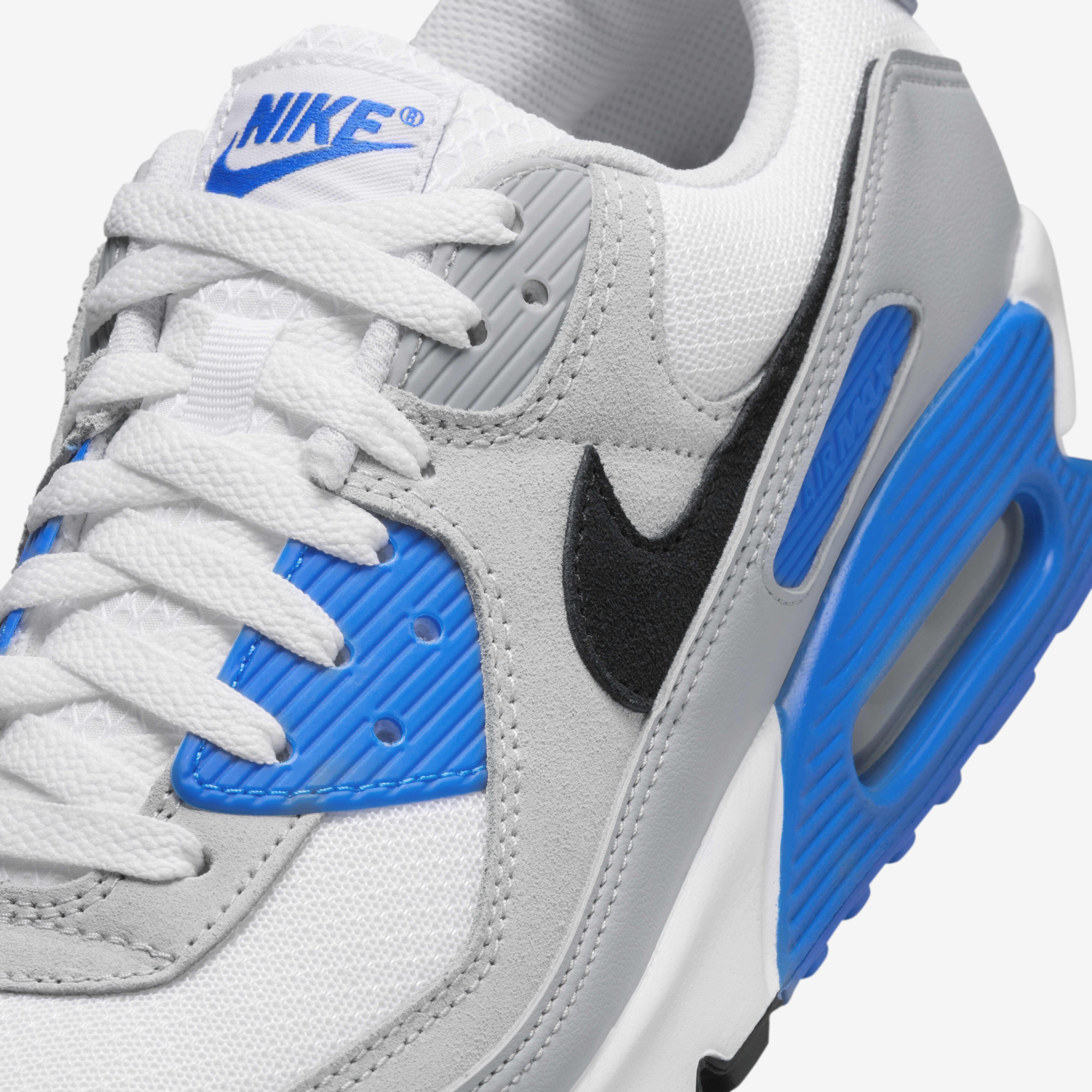 Кросівки чоловічі Nike Air Max 90 White/Grey FN6958-102