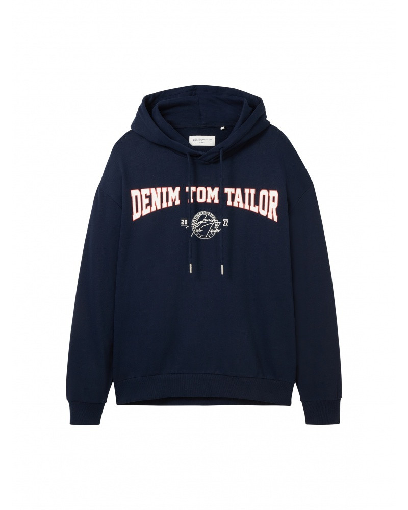 Толстовка 1039497ХХ10668 Tom Tailor L Темно-синій 1039497ХХ10668