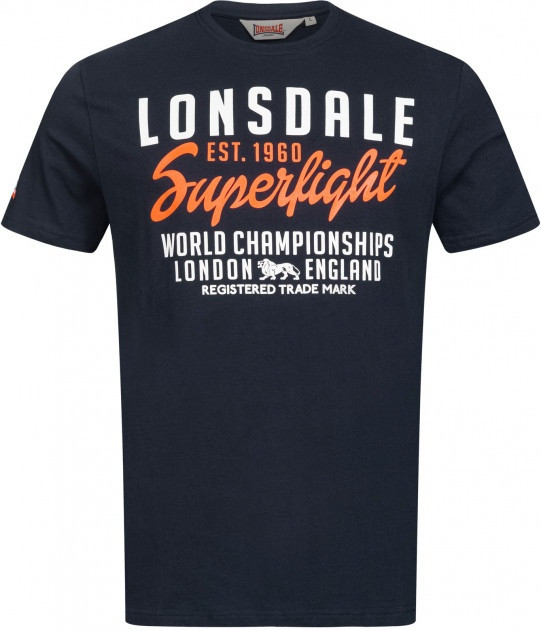 Футболка BREDON 115068-3076 Dark Navy Lonsdale M Темно-синій 115068-3076 Dark Navy