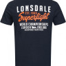 Футболка BREDON 115068-3076 Dark Navy Lonsdale M Темно-синій 115068-3076 DARK NAVY