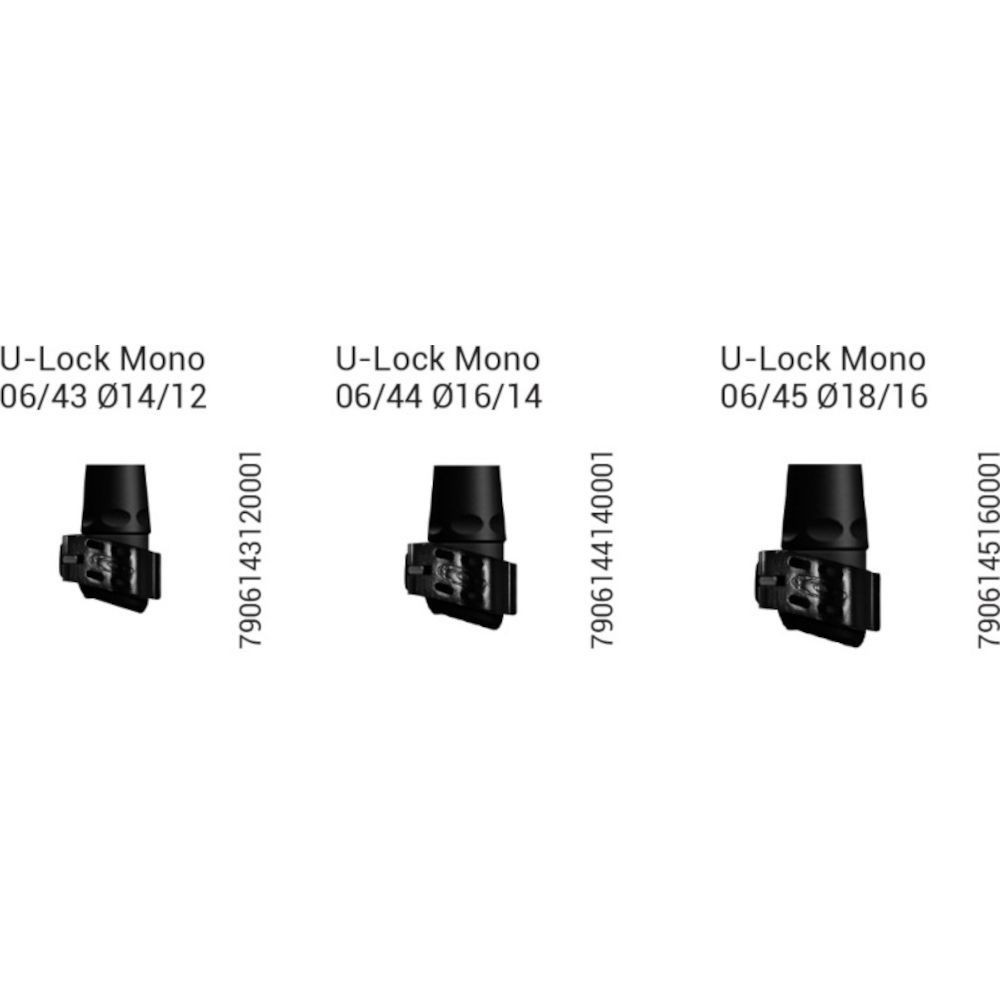 З'єднання затискне Gabel 06/45 U-Lock Mono Ø18/16 034.0006