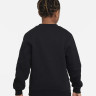Толстовка Nike K NSW CLUB FLC CREW LS HBR FD2992-010