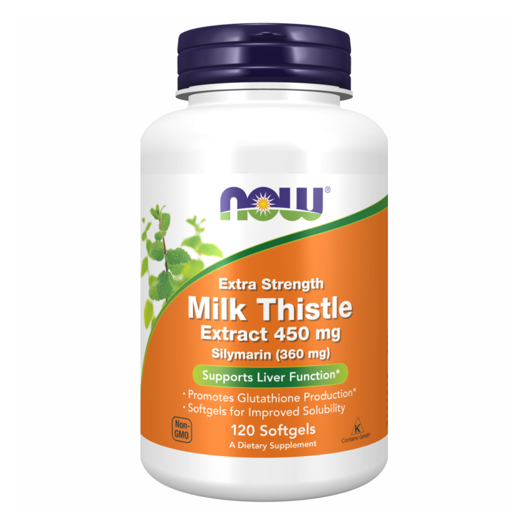 Капсули Silymarin Milk Thistle 450mg - 120 sgels 2022-10-1712