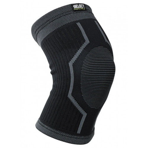 Наколінник SELECT Elastic Knee Support (009) чорн/сірий, L 705711