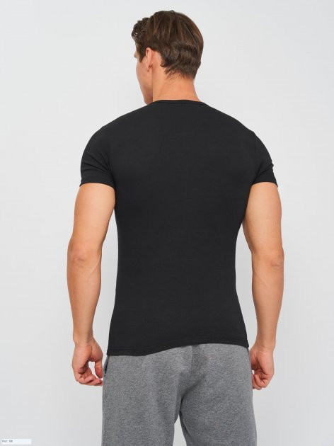 Футболка Kappa T-shirt Mezza Manica Girocollo антрацит Чол L K1304 Antracite