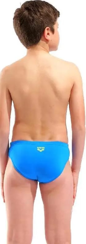 Плавки сліпи для хлопчиків Arena POSEIDONIA SWIM BRIEFS блакитний, жовтий дитячий 128 см (009009-806 009009-806