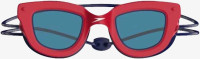 Окуляри для плавання Speedo KIDS SUNNY G SEASIDE 618 червоний, чорний Діт OSFM 8-7750491618