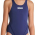 Купальник закритий для дівчат Arena TEAM SWIMSUIT SWIM TECH SOLID темно-синій дитячий 128 см (004764 004764-750
