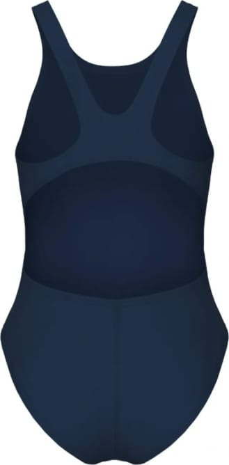Купальник закритий для дівчат Arena TEAM SWIMSUIT SWIM TECH SOLID темно-синій дитячий 128 см (004764 004764-750