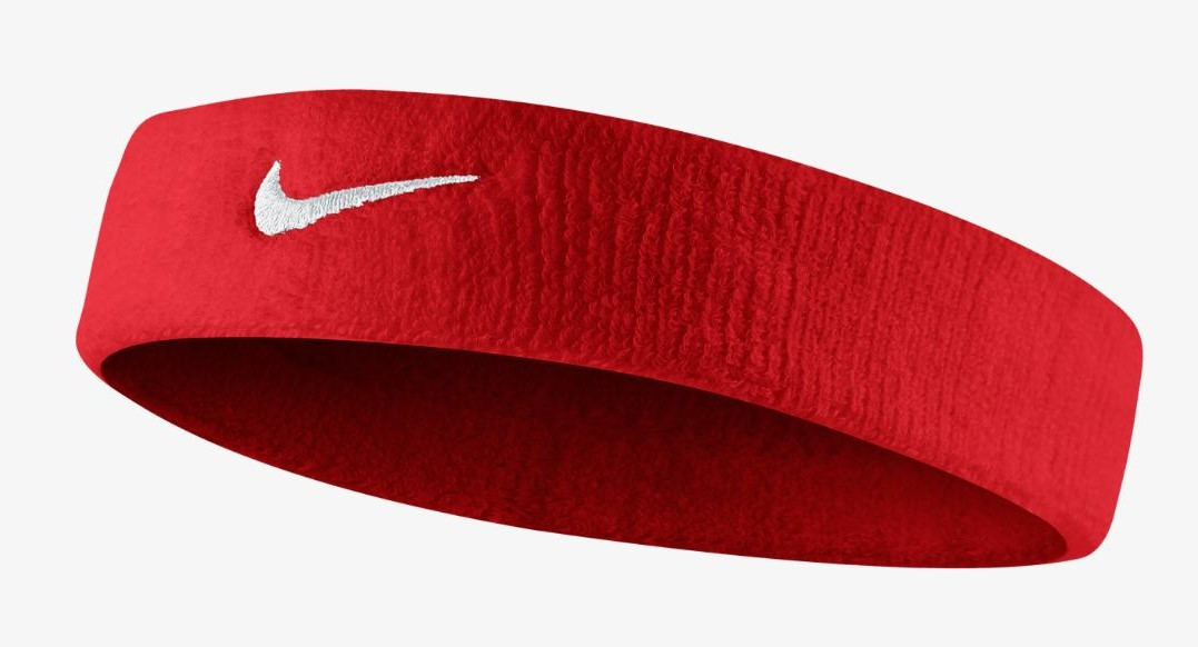 Пов'язка на голову Nike SWOOSH HEADBAND VARSITY RED/WHITE OSFM червоний Уні OSFM N.NN.07.601.OS