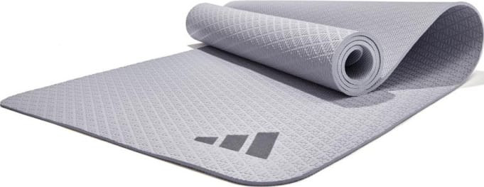 Килимок для йоги Adidas Yoga Mat сірий Уні 183 х 61 х 0,6 см ADYG-10002SV