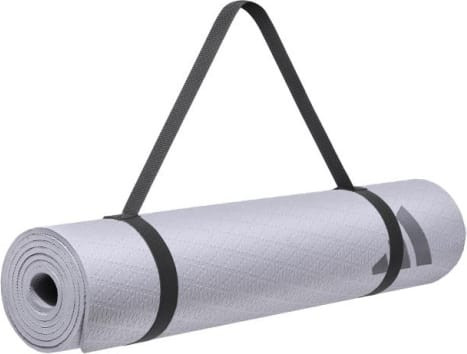 Килимок для йоги Adidas Yoga Mat сірий Уні 183 х 61 х 0,6 см ADYG-10002SV